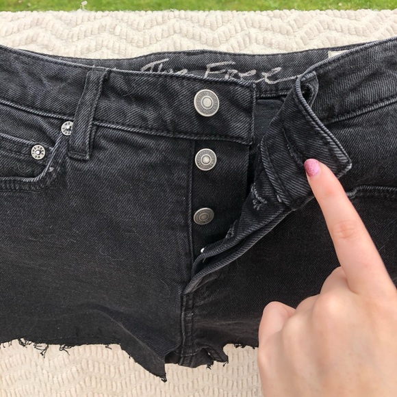 Black Free People Shorts - Picture 2 of 4